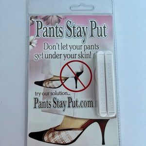 Pants Stay Put Fashion Fix Accessory‎ New In Package Rare Find Discontinued